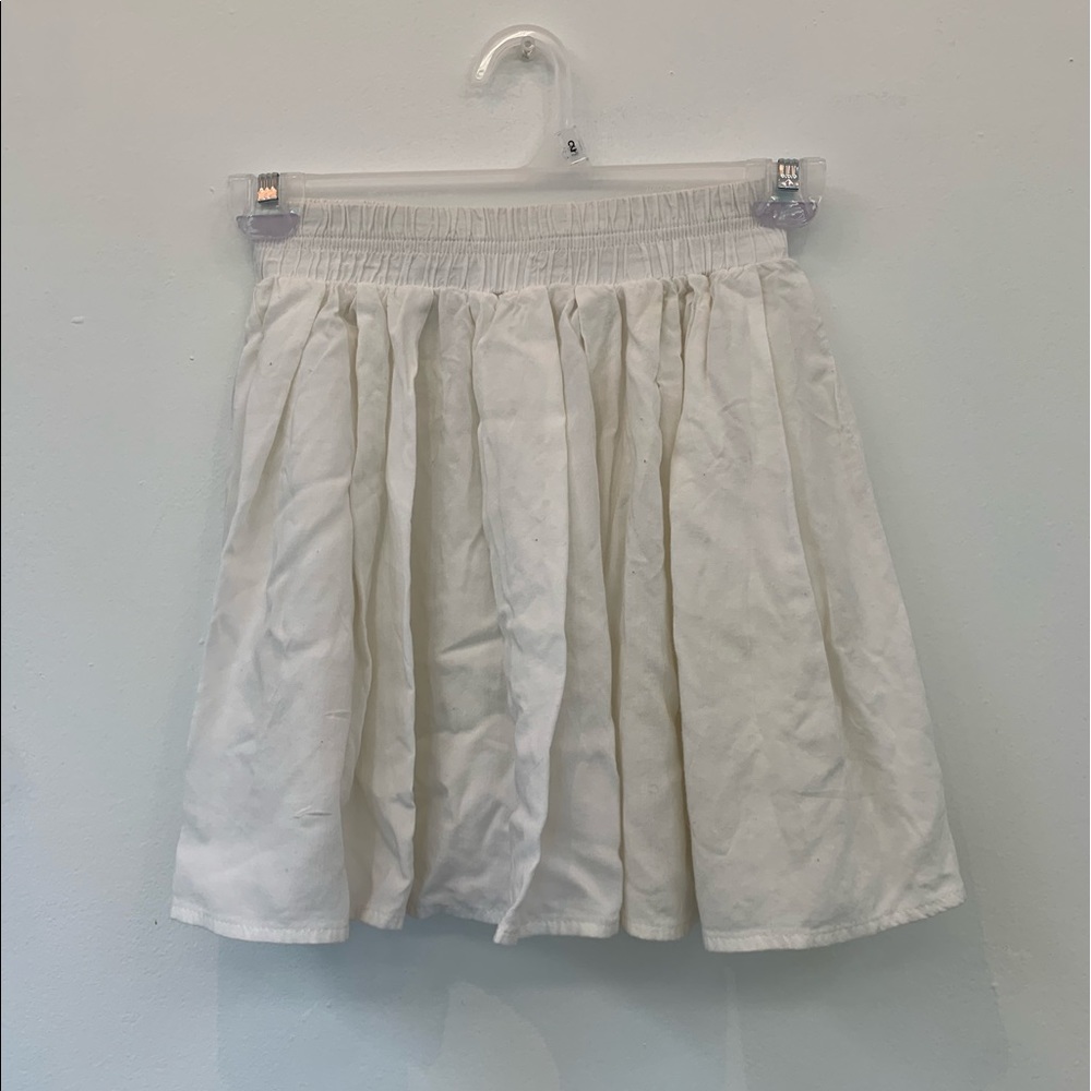 Brandy Melville white skirt